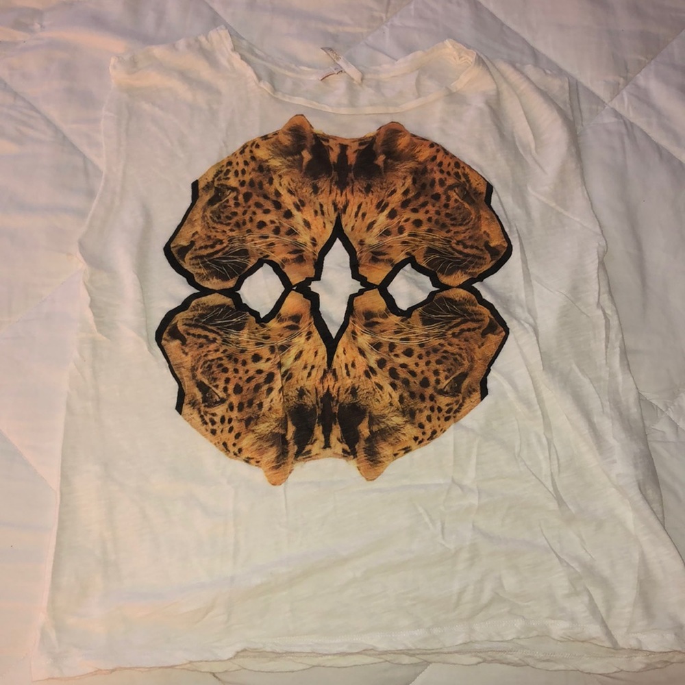 Maje leopard Muscle Tank